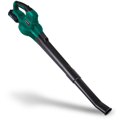 VONROC Soffiatore foglie a batteria 20V. Velocità variabile. Include due batterie 2.0Ah e caricabatterie