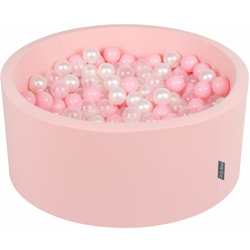90X40cm/300 Palline ? 7CM Piscina Di Palline Colorate Per Bambini Tondo Fabbricato In EU, Rosa: Rosa Ch/Perla/Trasparente - rosa: rosa precio