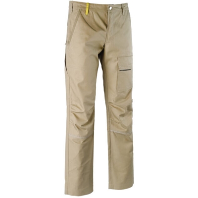 Diadora Utility Wist Polycotton Pantalone Pantaloni Da Lavoro Estivi In Cotone-S S
