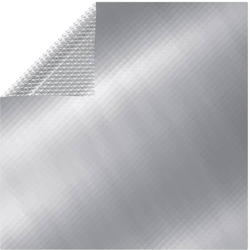vidaXL Copertura per Piscina Argento 300x200 cm PE - Argento en oferta