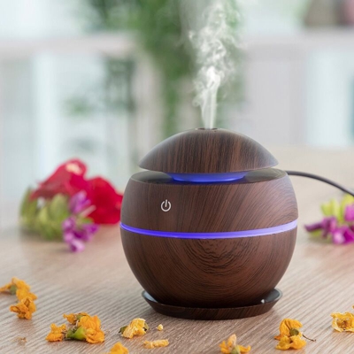 Mini Umidificatore Diffusore di Aromi Dark Walnut - Innovagoods