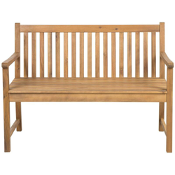 Panchina da giardino in legno di acacia 120 cm VIVARA precio