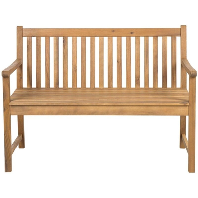Panchina da giardino in legno di acacia 120 cm VIVARA