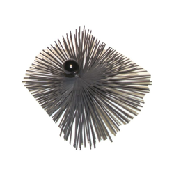 Riccio acciaio temprato a sfera 230mm x 340mm - Diff características