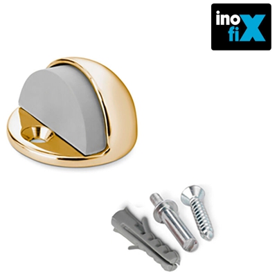 EDM 66647 tappo a vite in metallo con vite dorata (blister) - Inofix