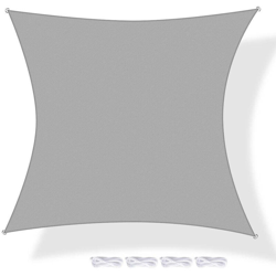 Gardeneas - ProGarden Vela Parasole 5x5 m Grigia Quadrata - Grigio en oferta