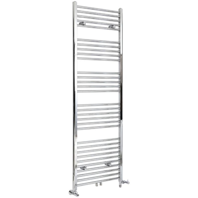 Hudson Reed Neva Scaldasalviette Misto Moderno - Termoarredo Bagno di Design Cromato - Design Elettrico & Idraulico - 657W - 1785 x 500mm