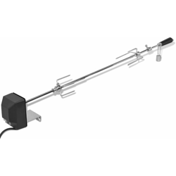 Spiedo motorizzato da rosticceria in acciaio 1000 mm - Vidaxl precio