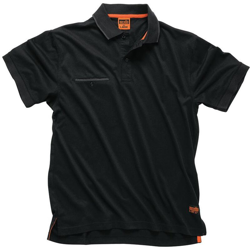 Polo da lavoro nera XXL - Scruffs características