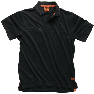 Polo da lavoro nera XXL - Scruffs