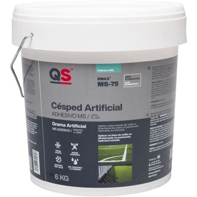 Adesivo monocomponente per erba artificiale EMAX MS-75 6KG QS