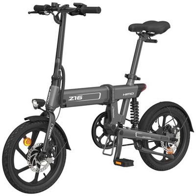 Z16 Bicicletta Elettrica Pieghevole Progettazione - Gray