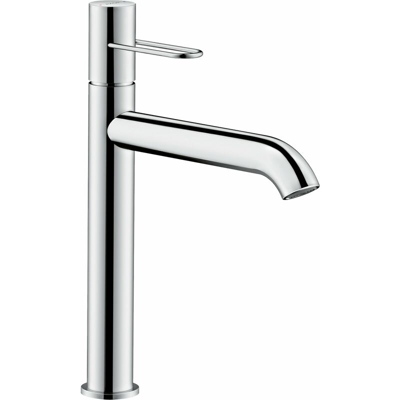 Miscelatore monocomando per lavabo Hansgrohe AXOR Uno 190, maniglia a leva, senza scarico a scomparsa, sporgenza 201mm, colorazione: cromo - 38032000