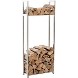 CLP - Mobile Portalegna Da Interno Snow In Acciaio Acciaio inox 25x40x150 cm precio