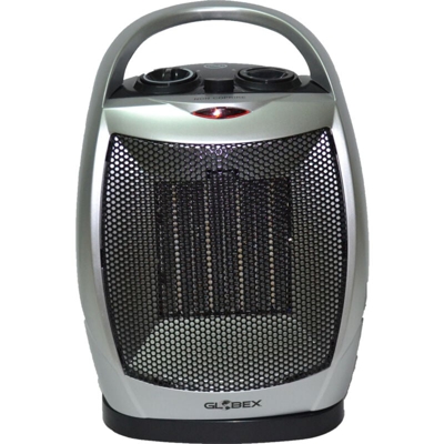 Caldobagno Stufa Elettrica Ceramico Oscillante a Terra Basso Consumo Stufetta