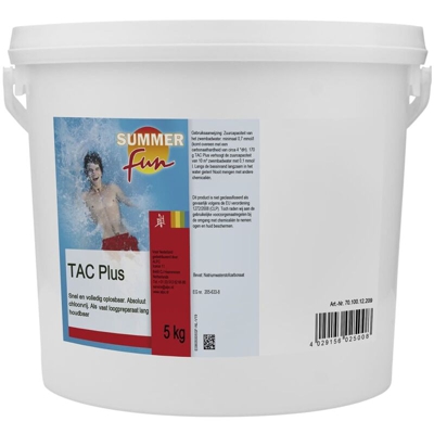 Miglioratore di Alcalinità Tac Plus 5 kg - Bianco - Summer Fun