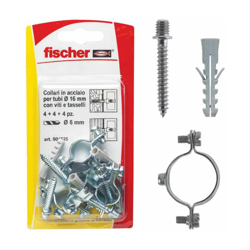 Fischer Collari D20 K fissatubi (4 Pz.) en oferta