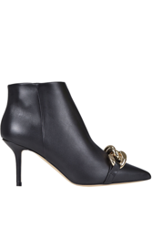 Leather ankle boots precio