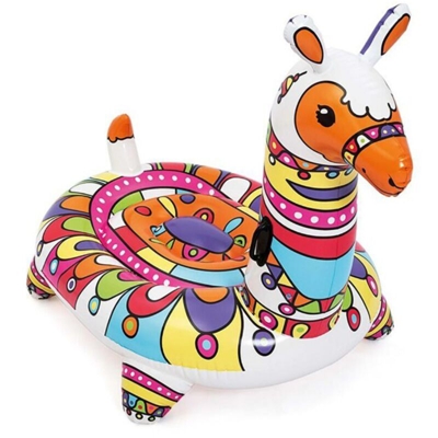 Gonfiabile gigante lama Pop Art
