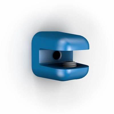 Reggipiani in nylon turchese 2,7 cm