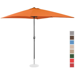Ombrellone Da Esterno Terrazzo Arancione Rettangolare 200X300Cm Protezione Uv50+ precio