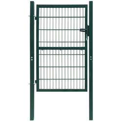 Cancello Staccionata 2D (Singolo) Verde 106 x 170 cm en oferta