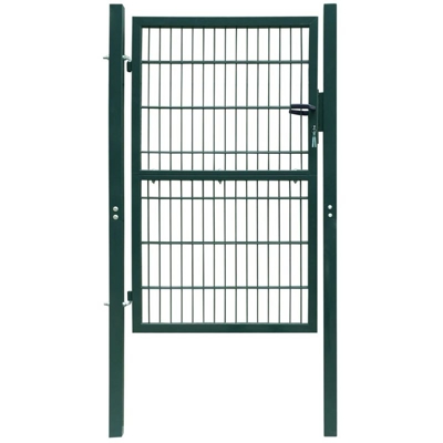 Cancello Staccionata 2D (Singolo) Verde 106 x 170 cm