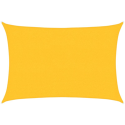 Vela Parasole 160 g/m² Gialla 2,5x4 m in HDPE - Giallo - Vidaxl en oferta