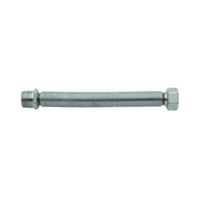 Habitat Flex Gas - Flessibile in Acciaio Inox per Acqua Estensibile mm130-220 M.F.1/2'