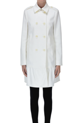 Double-breasted coat en oferta