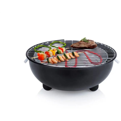 Barbecue Elettrico Da Tavolo Grill Per Grigliata Griglia 1250 Watt Colore Nero características