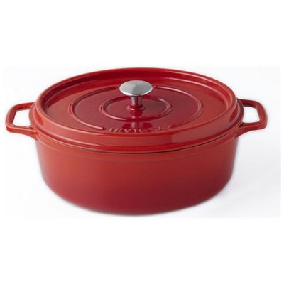 Daubière In Ghisa Smaltata 29cm Rubino - Puv403290