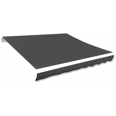 Tendone Parasole in Tela Antracite 450x300 cm