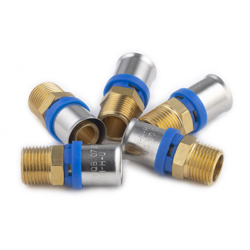 Multistrato a pressare raccordo multiprofilo maschio M15x21 Ø20 - Sacchetto con 5 raccordi NOYON & THIEBAULT en oferta