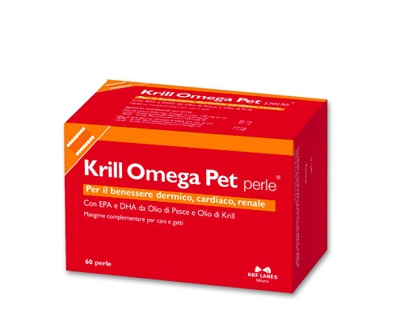 Krill Omega Pet perle : 1 confezione da 60 perle