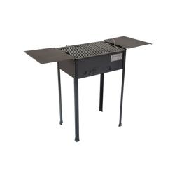 Barbecue a carbonella modello campagnolo in ferro battuto cm 107x40x78h en oferta