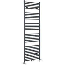 Hudson Reed Neva Scaldasalviette Misto Moderno - Termoarredo Bagno di Design Antracite - Design Elettrico & Idraulico - 1116W - 1785 x 600mm en oferta