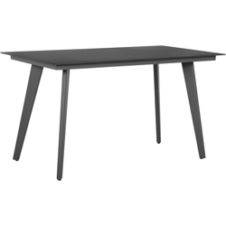 Tavolo da giardino grigio 140 x 80 cm MILETO precio