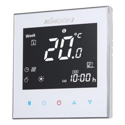 KKmoon termostato acqua calda (Serie 2000 - riscaldamento elettrico bianca) si applica a tutti i sistemi di riscaldamento elettrico riscaldamento precio