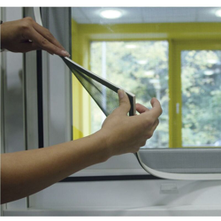 Zanzariera con cornice magnetica bianca misure: 100x120 cm precio