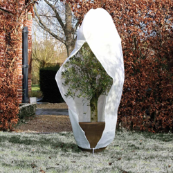 Nature Telo Antigelo in Pile con Zip 70 g/m² Bianco 1,5x1,5x2 m características