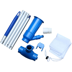 Aspirapolvere Jet per piscina Spa con spazzola e palo da 4 piedi, ideale per piscine fuori terra e gonfiabili, spa, laghetti, cascate, nessun sistema en oferta