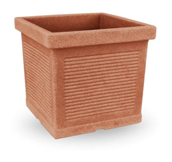 Vaso Millerighe Quadro Ducale | Antracite - 35 cm en oferta