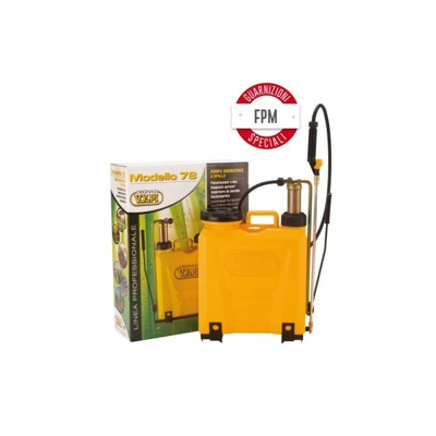 Irroratrice professionale a zaino 15 L Volpi a pompa in ottone