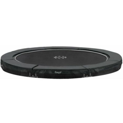 Etan - SOLO TRAMPOLINO Tappeto elastico interrato rotondo 305cm - grigio. Senza rete di sicurezza, versione sport, per adolescenti e adulti en oferta