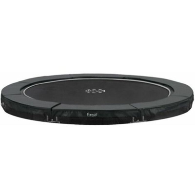 Etan - SOLO TRAMPOLINO Tappeto elastico interrato rotondo 305cm - grigio. Senza rete di sicurezza, versione sport, per adolescenti e adulti