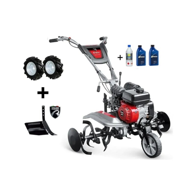 Motozappa Italian Power RG3.6-75 motore Rato 212cc fresa da 81 cm e Assolcatore benzina e olio