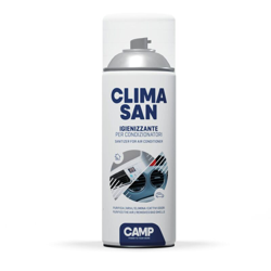 Igienizzante Sanificante Spray Aria Condizionata Climatizzatore Climasan Camp características
