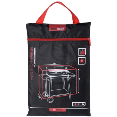 Pro Garden - ProGarden Copertura per Griglia Barbecue 95x50x75 cm - Nero