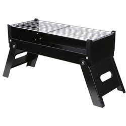 Mini barbecue portatile rettangolare pieghevole barbecue esterno K / D modello A1929H nero en oferta